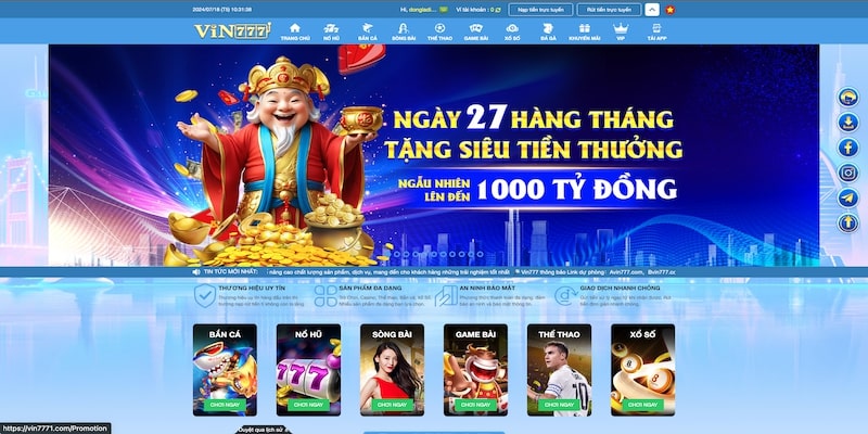 Một số thông tin chung về Vin777 thiên đường đổi thưởng