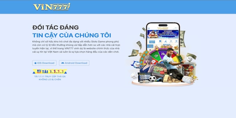 Tải app về để tham gia vào Vin777 chơi game